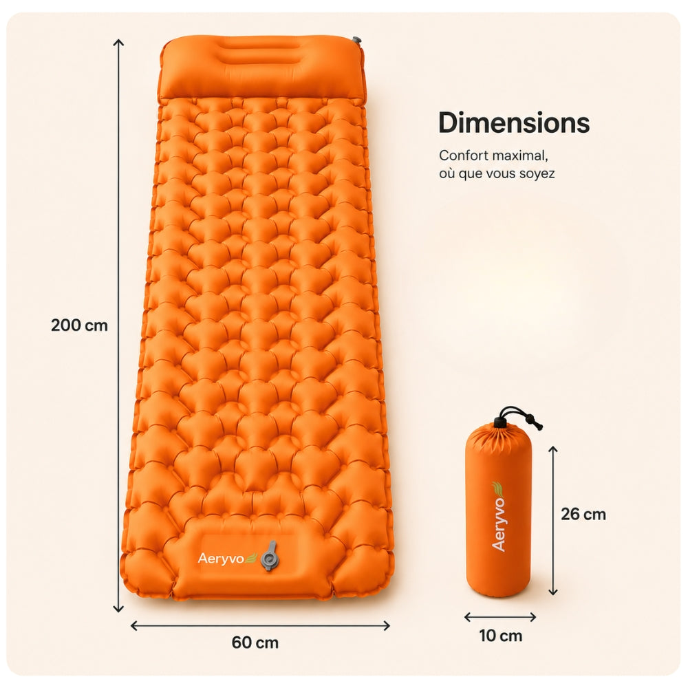 Matelas Gonflable Aeryvo