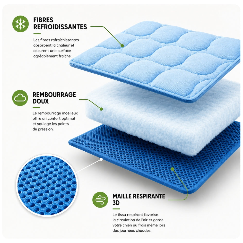 Tapis rafraîchissant | 2 achetés = 1 offert